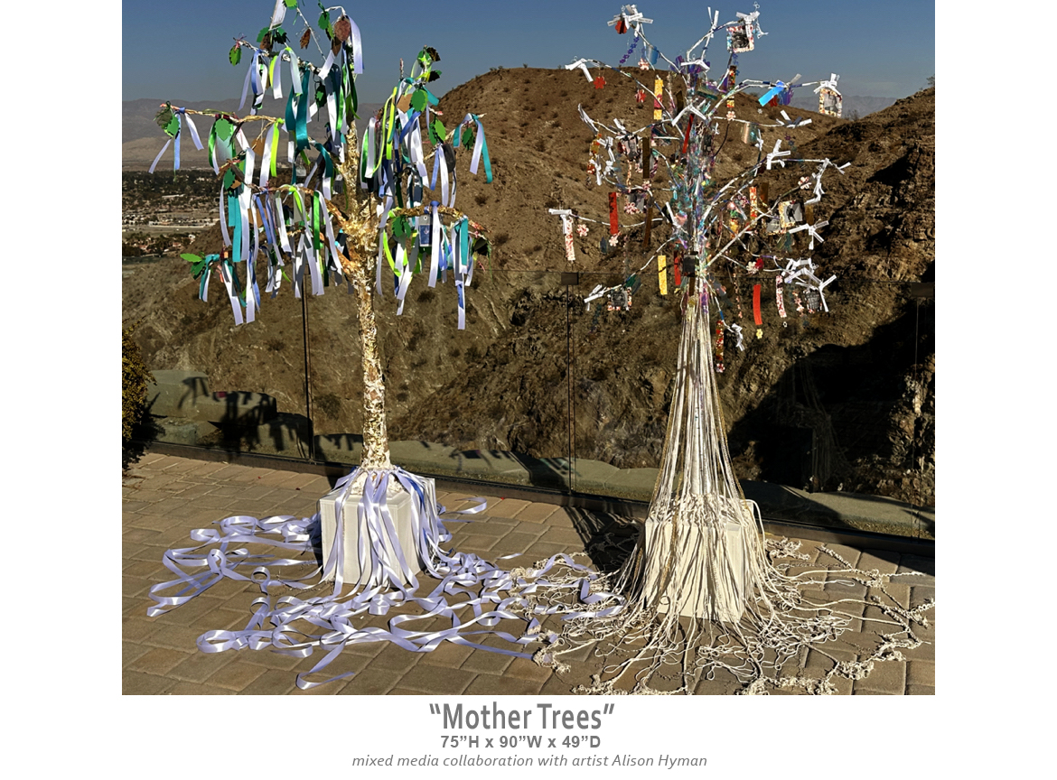DUETS art collaboration with artist Alison Hyman